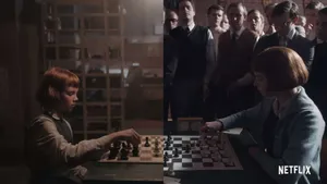 The Queen's Gambit Netflix Teaser Wallpaper