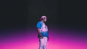 The Rap Phenomenon Lil Uzi Vert In His Desktop App Wallpaper