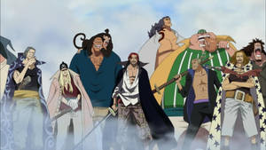 The Red Hair Pirates And Shanks Wallpaper