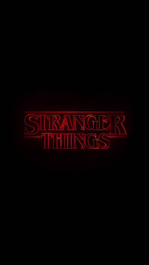 The Red Mystery Of Stranger Things Wallpaper