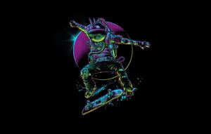 The Rush Of The Thrill Of Skateboarding Wallpaper