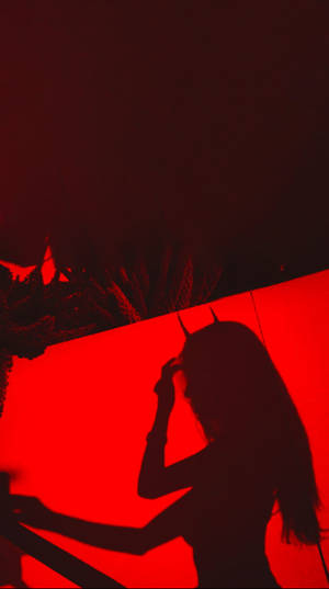 The Sad And Lonely Demon Girl Wallpaper