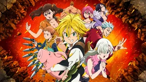 The Seven Deadly Sins Knights Of Britannia Wallpaper