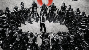 The Sons Of Anarchy Ride Together Wallpaper