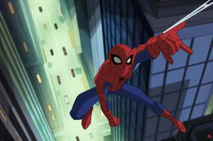 The Spectacular Spider-man Websling Wallpaper