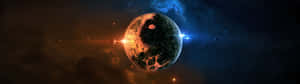 The Stars Of Space Dazzlingly Light Up The Cosmos Wallpaper