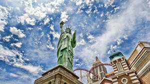 The Statue Of Liberty In America Wallpaper