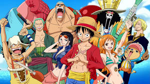The Straw Hats One Piece Wallpaper