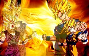 The Strength Of Goku In Dragon Ball Super Wallpaper
