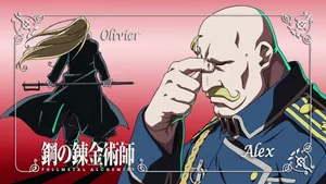 The Strongarm Alchemist, Alex Louis Armstrong In Action Wallpaper