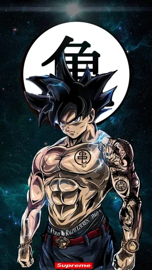 The Supreme Power Of Goku Black Wallpaper
