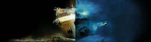 The Titanic Ultra Hd Dual Monitor - Wallpaper Wallpaper