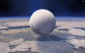 The Traveler For Destiny Earth Wallpaper