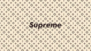 The Ultimate Combination Of Luxury And Streetwear- Supreme Gucci. Wallpaper