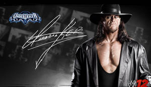 The Undertaker Autograph Wallpaper