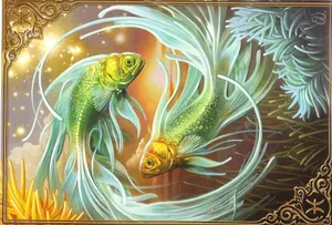 The Unique Symbol Of Pisces Wallpaper