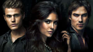 The Vampire Diaries Desktop Wallpaper For Stylish Vamp Enthusiasts Wallpaper