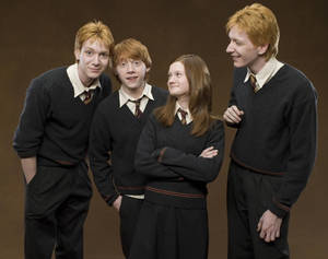 The Weasleys Harry Potter Phone Wallpaper