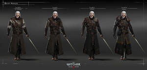 The Witcher 3 Geralt Armor Levels Wallpaper