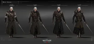 The Witcher 3 Geralt Armor Levels Wallpaper