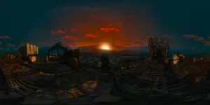 The Witcher 3 Panorama Wallpaper