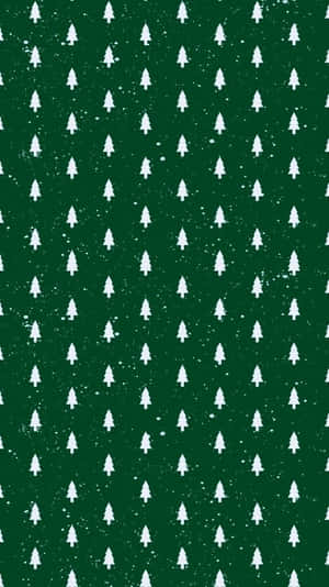 The Wonder Of A Traditional Dark Green Christmas Wallpaper