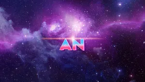 The Word An In Outer Space Wallpaper