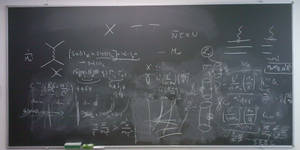 Theoretical Physics On Chalkboard Wallpaper