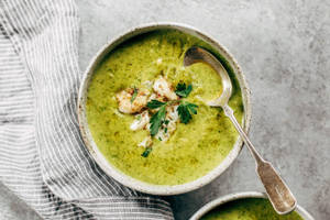 Thick And Rich Broccoli Chowder Wallpaper