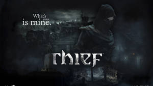 Thief In Foggy City Wallpaper