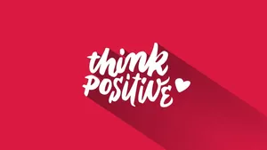 Think Positive Hd Wallpaper Wallpaper