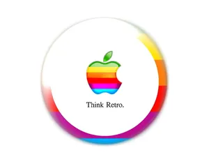 Think Retro Logo Wallpaper