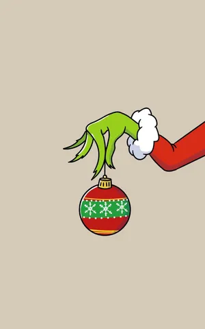 This Cute Grinch Will Make Your Christmas Cheerier! Wallpaper
