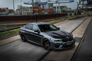 This Is Bmw M5 4k With Its Iconic Curves And Sleek Design Wallpaper
