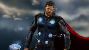 Thor Superhero From Marvel Comics Wallpaper