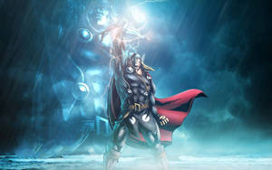 Thor Superhero God Of Thunder Wallpaper