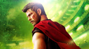 Thor Takes On Hela In The Epic Thor Ragnarok Movie Wallpaper