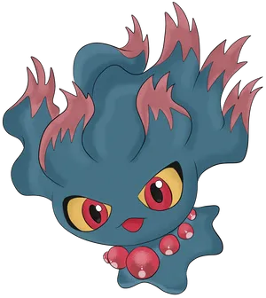 Threatening But Cute Misdreavus Wallpaper