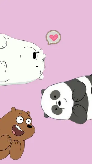 55+ ảnh nền điện thoại cute dành cho fan của We Bare Bears - BlogAnChoi