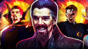 Three Doctor Strange Marvel What If Wallpaper