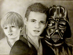 Three Faces Of Darth Vader 4k Wallpaper
