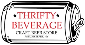 Thrifty Beverage Craft Beer Store Logo Wallpaper
