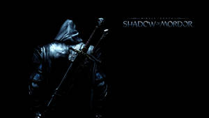 Thrilling 4k Poster Of Shadow Of Mordor Wallpaper
