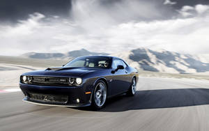 Thrilling Ride With Dodge Challenger Wallpaper