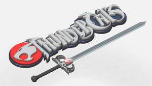 Thundercats Vector Graphic Logo Wallpaper