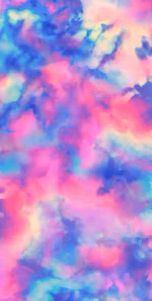 Tie Dye Style Purple Pastel Iphone Wallpaper