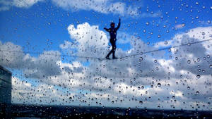 Tightrope Walking After The Rain Wallpaper