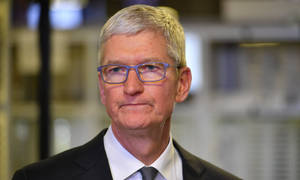 Tim Cook Professional Business Attire Wallpaper