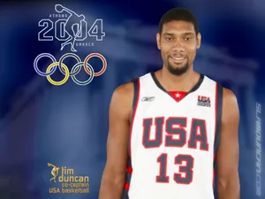 Tim duncan best sale usa jersey