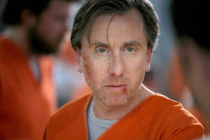 Tim Roth As Cal Lightman In Intense Scene Wallpaper